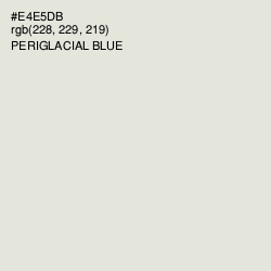 #E4E5DB - Periglacial Blue Color Image